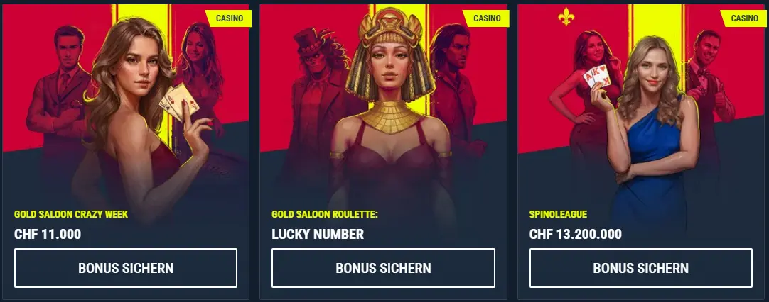 Wöchentliche Promotionen – Challenges, Missionen und regelmässige Belohnungen